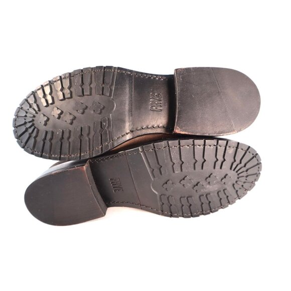 Frye Women's Brown Suede Lace-Up Combat Boots Size 7.5 - Picture 8 of 8